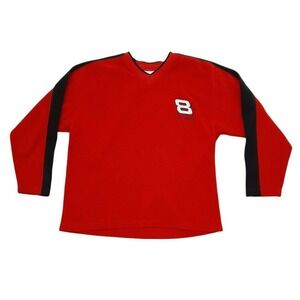 Dale Earnhardt 8 pullover fleece sweatshirt Size L Competitors View